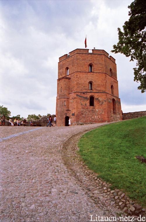 Wieża Giedymina  - jeden z symboli Wilna